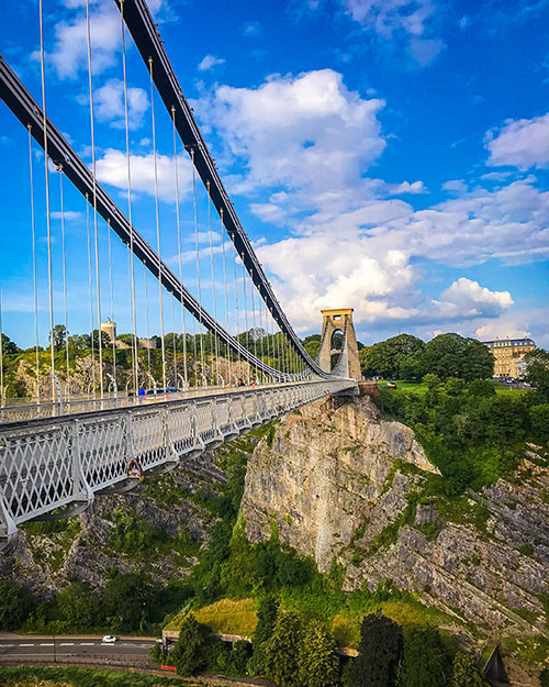 photograph of clifton suspension bridge by faridvisuals from pexels - reference 9831431